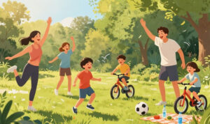 Cara-Membangun-Rutinitas-Olahraga-Keluarga-yang-Seru-dan-Menyehatkan